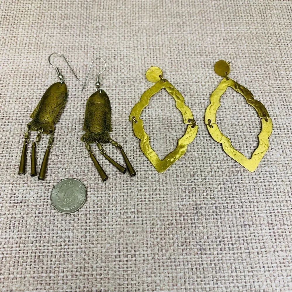Brass Earring Bundle